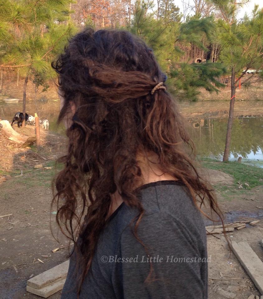 dreadlocks aka knotty hair - blessed little homestead